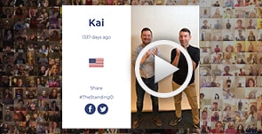 Zoom in to the Mosaic and view the personalized video that helped build your interactive photo mosaic